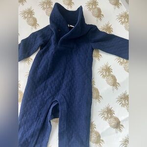 Janie and Jack 6-12 month navy one piece never worn tag removed